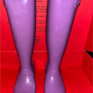 Hunter Women's Purple Rain Boots
